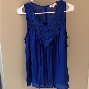 Royal Blue Top